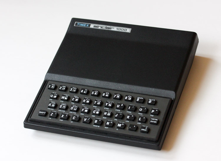 Timex Sinclair 1000 Aufsatztastatur