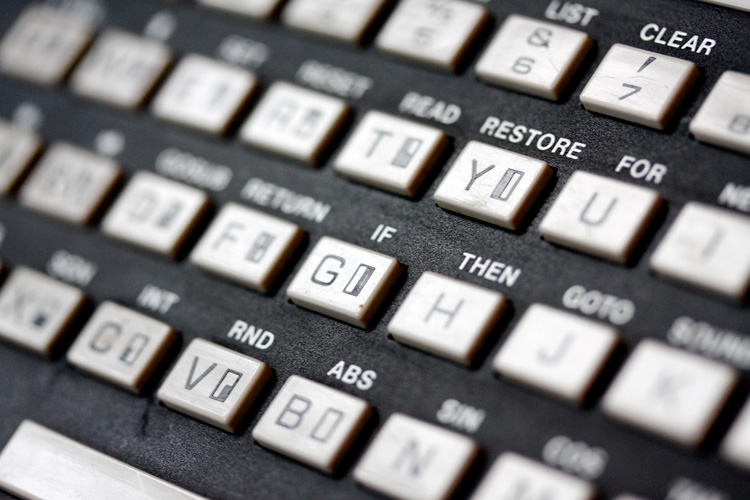 TRS-80 MC-10 Tastatur