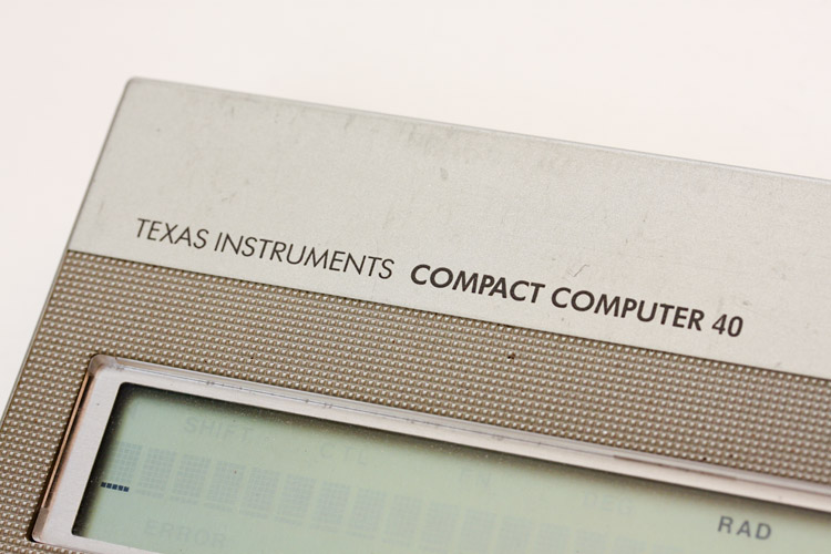 Texas Instruments Compact Computer CC40