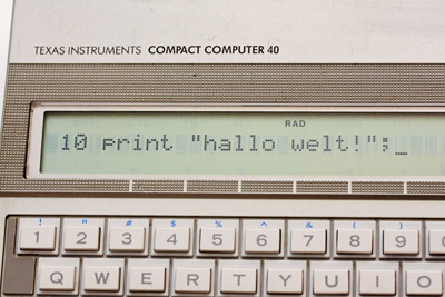 Texas Instruments Compact Computer CC40