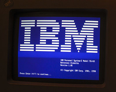 IBM PS/2 model 55 repair 