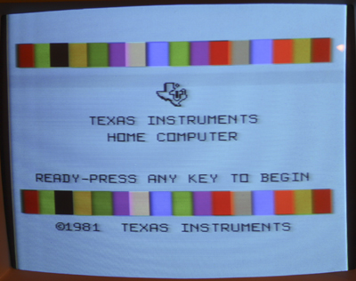 TI-99/4A Reparatur